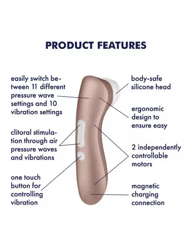 Satisfyer Pro 2 + Csiklóizgató Csiklóizgatók Satisfyer