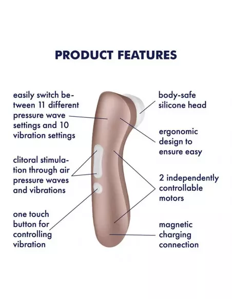 Satisfyer Pro 2 + Csiklóizgató Csiklóizgatók Satisfyer