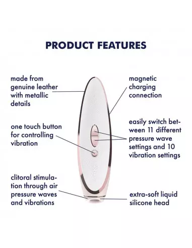 Satisfyer Luxury Prêt-à-porter Csiklóizgató Csiklóizgatók Satisfyer