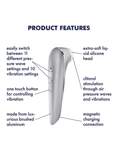 Satisfyer Luxury High Fashion Csiklóizgató Csiklóizgatók Satisfyer Satisfyer Luxury High Fashion Csiklóizgató Csiklóizgatók Satisfyer
