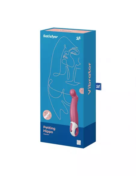 Satisfyer Petting Hippo Vibrátor Nonfiguratív vibrátorok Satisfyer