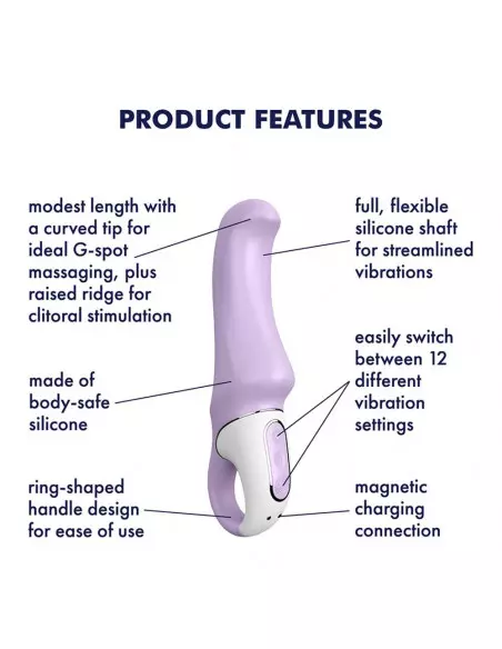 Satisfyer Vibes Charming Smile Vibrátor Nonfiguratív vibrátorok Satisfyer Satisfyer Vibes Charming Smile Vibrátor Nonfiguratív vibrátorok Satisfyer