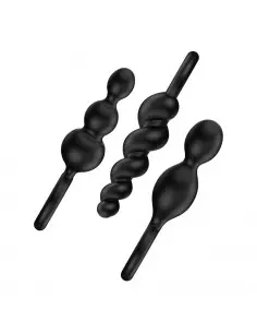 Satisfyer Booty Call (Set of 3) Black Fenékdugó Fenékdugók Satisfyer 2