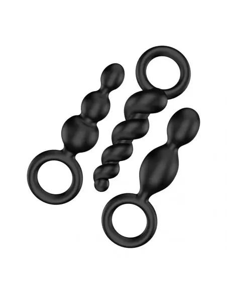 Satisfyer Booty Call (Set of 3) Black Fenékdugó Fenékdugók Satisfyer Satisfyer Booty Call (Set of 3) Black Fenékdugó Fenékdugók Satisfyer