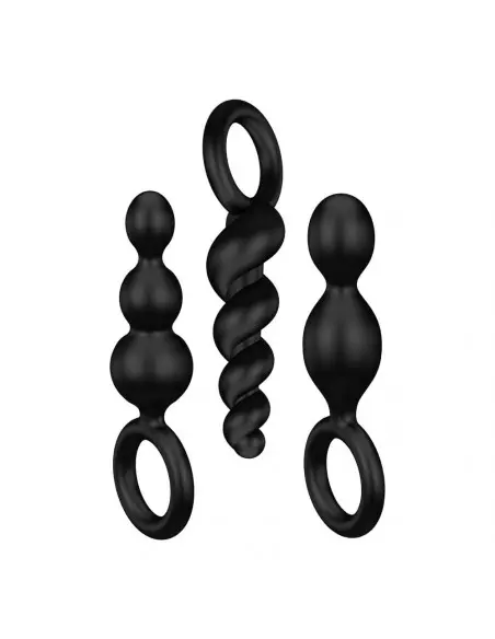 Satisfyer Booty Call (Set of 3) Black Fenékdugó Fenékdugók Satisfyer Satisfyer Booty Call (Set of 3) Black Fenékdugó Fenékdugók Satisfyer