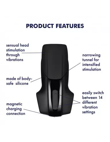 Satisfyer Men Vibration Maszturbátor Férfi maszturbátorok Satisfyer