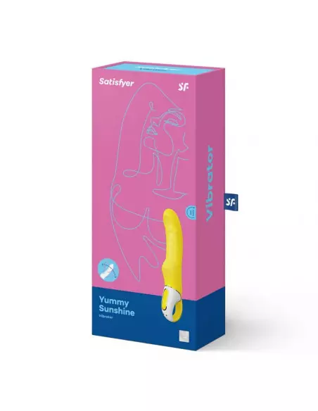 Satisfyer Yummy Sunshine Vibrátor Nonfiguratív vibrátorok Satisfyer