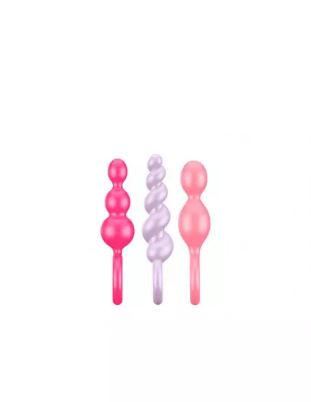 Satisfyer Booty Call (Set of 3) Coloured Fenékdugó Fenékdugók Satisfyer