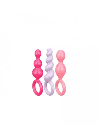 Satisfyer Booty Call (Set of 3) Coloured Fenékdugó Fenékdugók Satisfyer