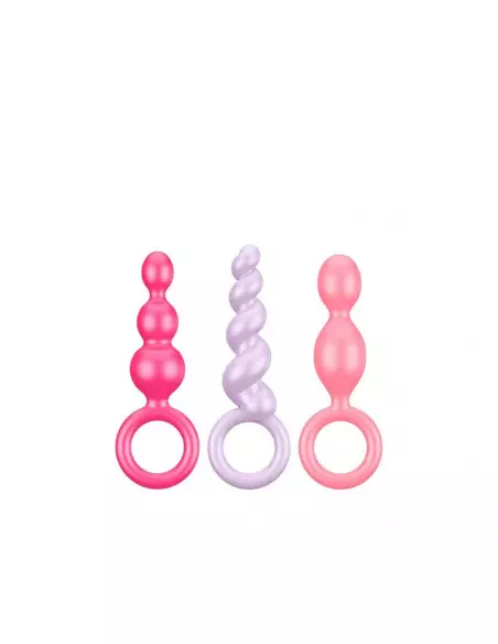 Satisfyer Booty Call (Set of 3) Coloured Fenékdugó Fenékdugók Satisfyer