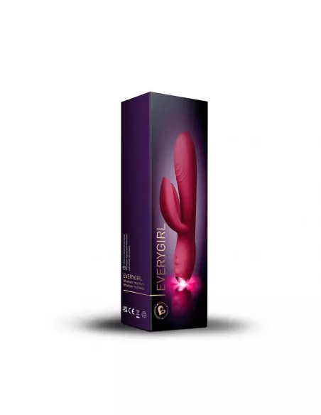 Every Girl Burgundy Vibrátor Nonfiguratív vibrátorok Rocks-Off Every Girl Burgundy Vibrátor Nonfiguratív vibrátorok Rocks-Off