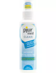 pjur® med CLEAN Spray - 100 ml spray bottle Segédeszköz tisztítók és ápolók pjur