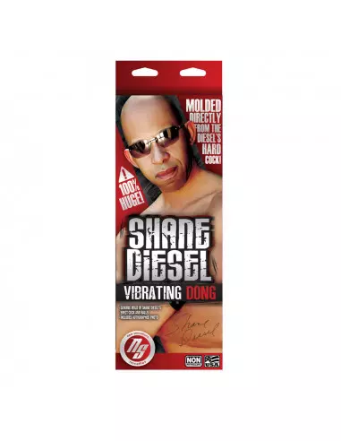 SHANE DIESEL DILDO Vibrátor Realisztikus vibrátorok NS Toys