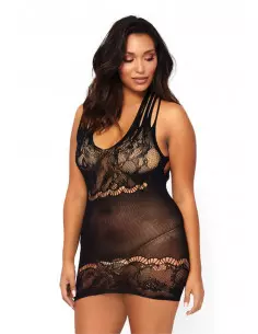 Virág Mintás Mini Ruha Plus Size Ruhák Leg Avenue