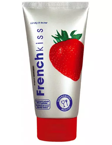 Frenchkiss Erdbeer (strawberry), 75 ml Vízbázisú síkosítók Joydivision