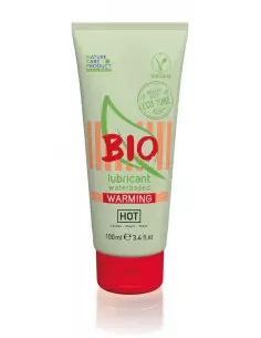 HOT BIO Vízbázisú Síkosító Warming 100 ml Vízbázisú síkosítók Hot