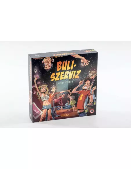 Buliszervíz - A partibeindító Felnőtt Társasjáték Játék és ajándék Bohema Games Buliszervíz - A partibeindító Felnőtt Társasjáték Játék és ajándék Bohema Games