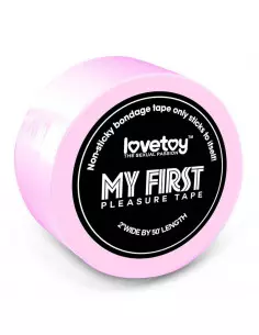 My First Non-Sticky Bondage Tape Pink Ragasztószalag Bilincsek - Kötözők Lovetoy 2