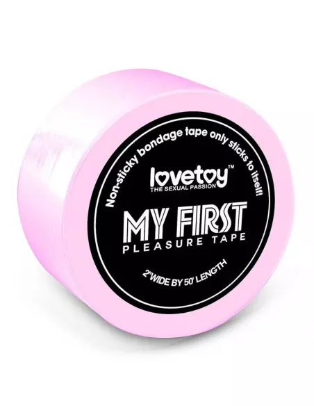 My First Non-Sticky Bondage Tape Pink Ragasztószalag Bilincsek - Kötözők Lovetoy