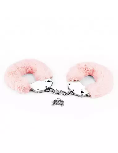 Fetish Pleasure Fluffy Hand Cuffs Pink Bilincs Bilincsek - Kötözők Lovetoy