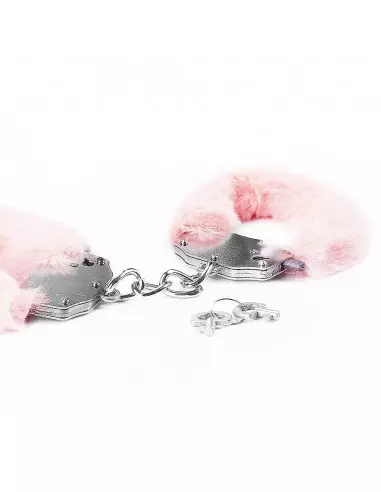 Fetish Pleasure Fluffy Hand Cuffs Pink Bilincs Bilincsek - Kötözők Lovetoy