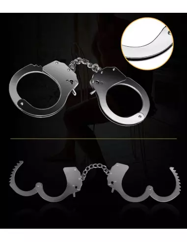 Fetish Pleasure Metal Hand Cuffs Bilincs Bilincsek - Kötözők Lovetoy