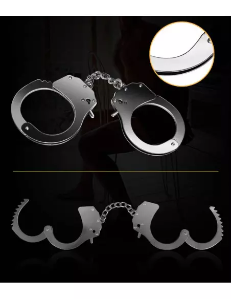 Fetish Pleasure Metal Hand Cuffs Bilincs Bilincsek - Kötözők Lovetoy Fetish Pleasure Metal Hand Cuffs Bilincs Bilincsek - Kötözők Lovetoy