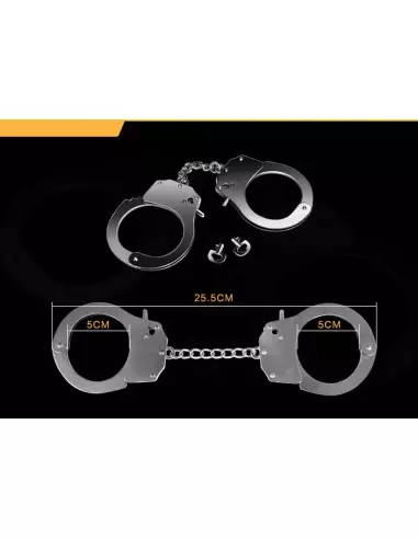 Fetish Pleasure Metal Hand Cuffs Bilincs Bilincsek - Kötözők Lovetoy