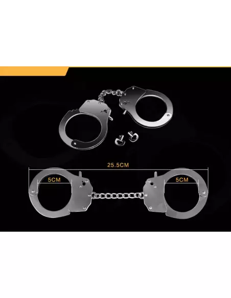 Fetish Pleasure Metal Hand Cuffs Bilincs Bilincsek - Kötözők Lovetoy Fetish Pleasure Metal Hand Cuffs Bilincs Bilincsek - Kötözők Lovetoy