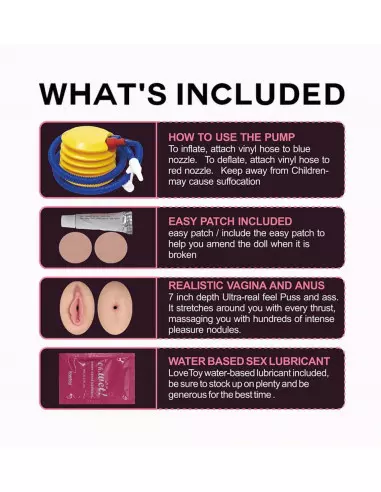 Silicone Boobie Super Love Doll 2 Guminő Babák - Guminők Lovetoy