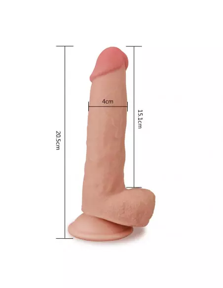 7" Skinlike Soft Dong Dildó Dongok - Dildók Lovetoy