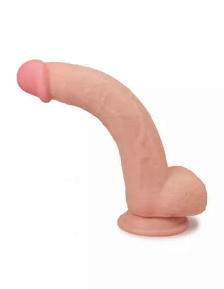 9'' Sliding Skin Dual Layer Dong Dildó Dongok - Dildók Lovetoy