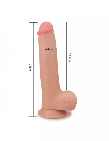 8" Skinlike Soft Dong Dildó Dongok - Dildók Lovetoy