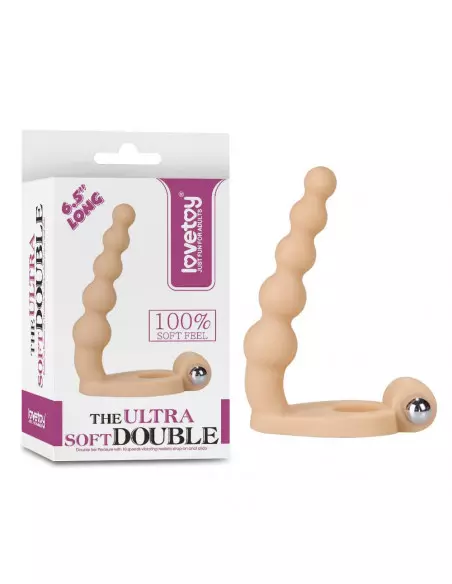 Ultra Soft Bead Anál Vibrátor Felcsatolható eszközök Lovetoy Ultra Soft Bead Anál Vibrátor Felcsatolható eszközök Lovetoy