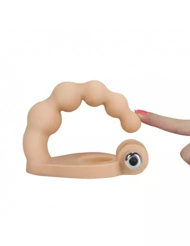 Ultra Soft Bead Anál Vibrátor Felcsatolható eszközök Lovetoy