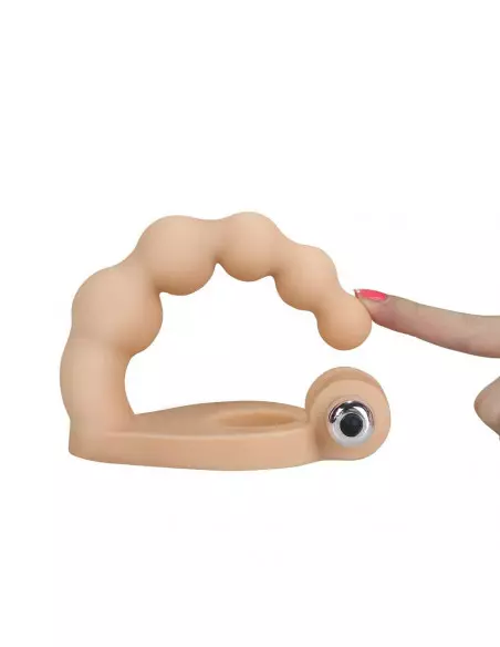 Ultra Soft Bead Anál Vibrátor Felcsatolható eszközök Lovetoy Ultra Soft Bead Anál Vibrátor Felcsatolható eszközök Lovetoy