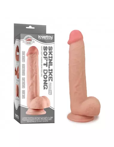 8.5" Skinlike Soft Dong Dildó Dongok - Dildók Lovetoy