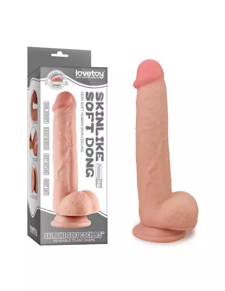 8.5" Skinlike Soft Dong Dildó Dongok - Dildók Lovetoy