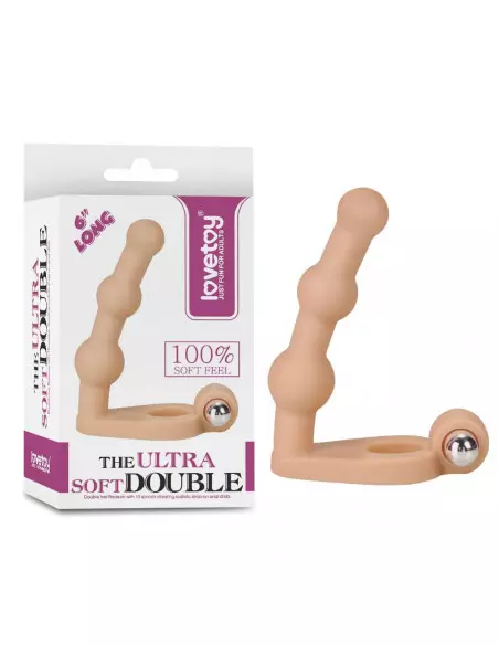 The Ultra Soft Bead Anál Vibrátor Felcsatolható eszközök Lovetoy