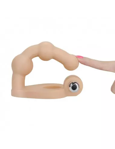 The Ultra Soft Bead Anál Vibrátor Felcsatolható eszközök Lovetoy