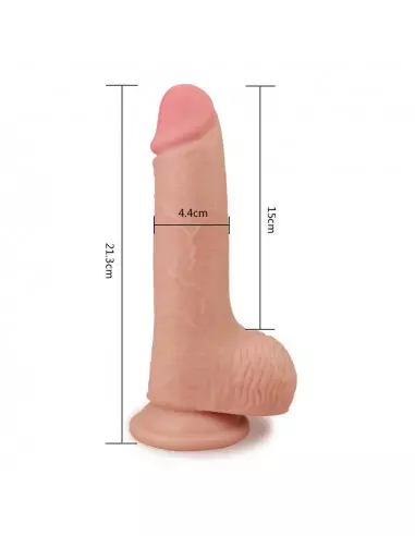 7.5" Skinlike Soft Dong Dildó Dongok - Dildók Lovetoy