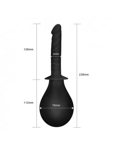 Bondage Fetish Deluxe Douche Black 1 Intimzuhany Intimzuhanyok Lovetoy