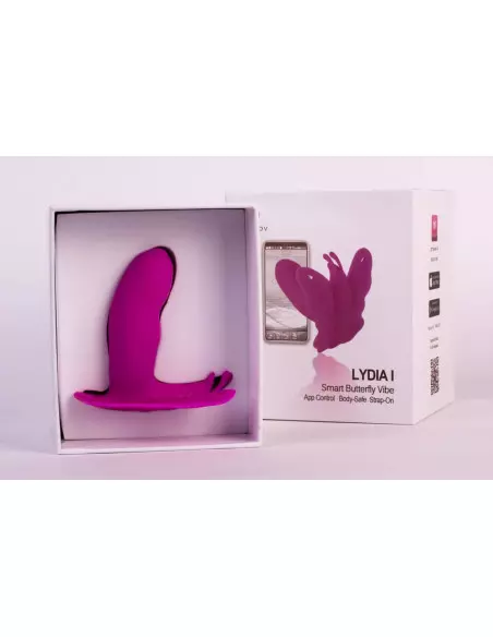 Realov - Lydia I Smart Butterfly Vibe Purple Okos Vibrátor Okos vibrátorok Realov
