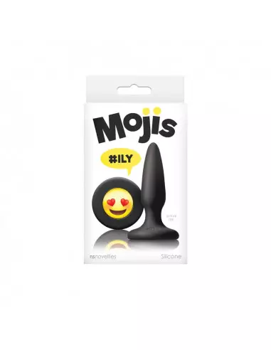 Moji's ILY Black Fenékdugó Fenékdugók NS Toys
