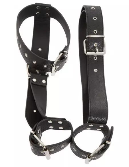 Bad Kitty Neck And Hand Restraints Nyakörv Kötözővel Nyakörv és póráz Orion - Bad Kitty