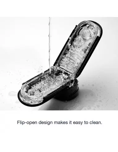 Flip Zero Black Maszturbátor Férfi maszturbátorok Tenga