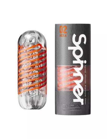 Tenga Spinner 02 Hexa Maszturbátor Férfi maszturbátorok Tenga