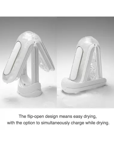 Flip Zero Electronic Vibration Maszturbátor Férfi maszturbátorok Tenga