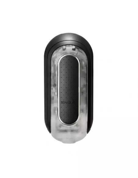 Flip Zero Electronic Vibration Black Maszturbátor Férfi maszturbátorok Tenga