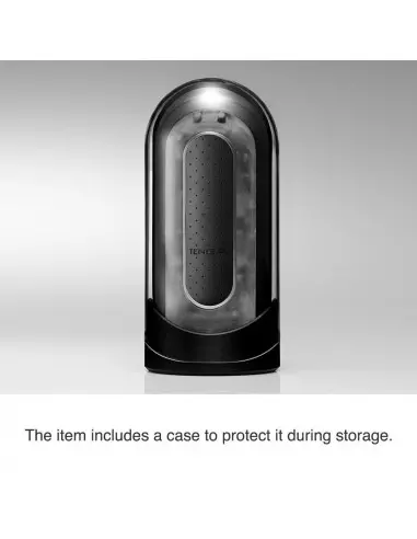 Flip Zero Electronic Vibration Black Maszturbátor Férfi maszturbátorok Tenga